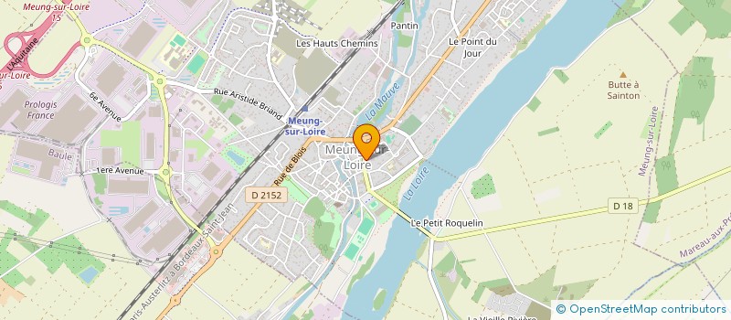 localisation de l'entreprise SCI 3 M  MEUNG-SUR-LOIRE