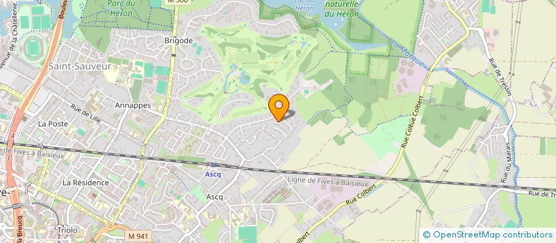 localisation de l'entreprise SCI 3 M à VILLENEUVE-D'ASCQ