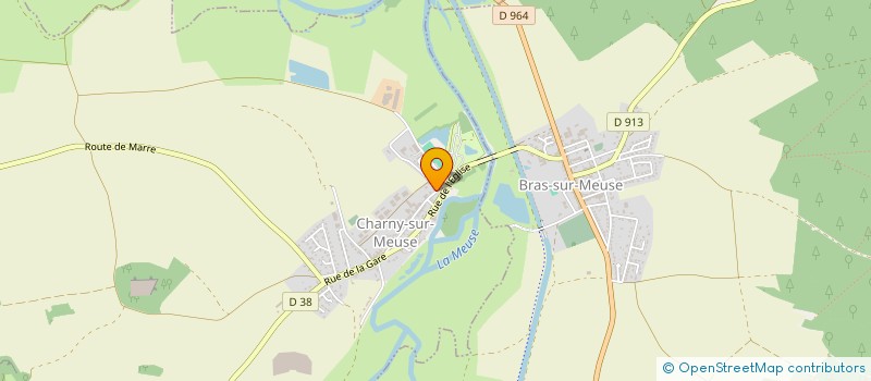 localisation de l'entreprise SCI 3 MAR à CHARNY-SUR-MEUSE