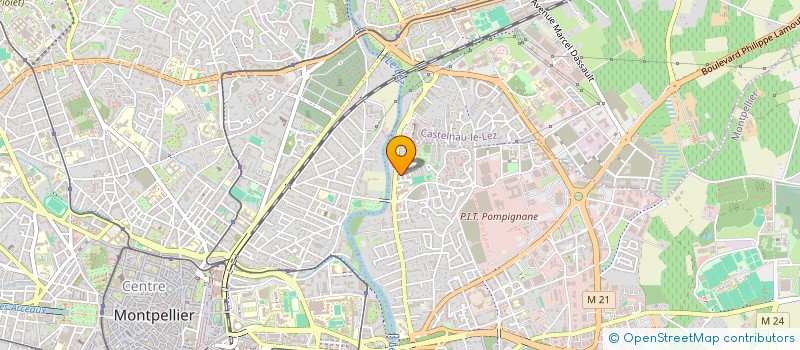 localisation de l'entreprise SCI 3 MAURY ARNAL à MONTPELLIER