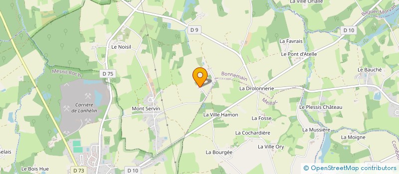 localisation de l'entreprise SCI 3 MG  BONNEMAIN