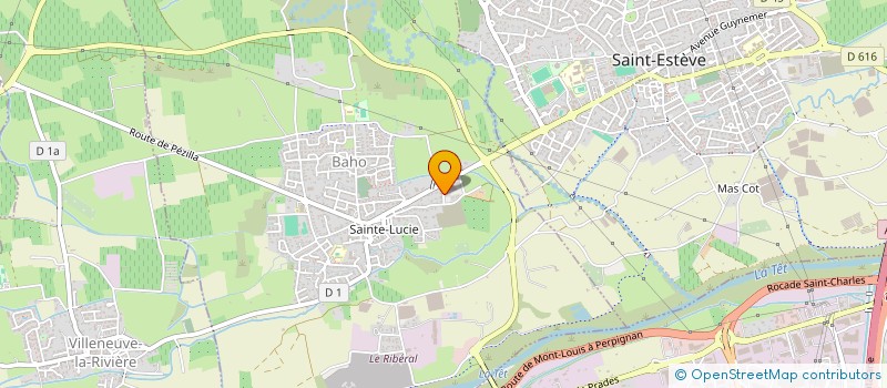 localisation de l'entreprise SCI 3 MMM  BAHO