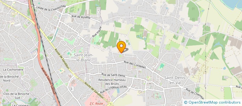 localisation de l'entreprise SCI 3 PH à SAINT-DENIS-EN-VAL