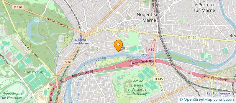 localisation de l'entreprise SCI 3 PLACE LEON BLUM  NOGENT-SUR-MARNE