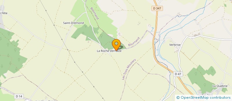 localisation de l'entreprise SCI 3 POINTS à LES TROIS-MOUTIERS