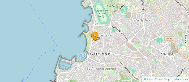 localisation de l'entreprise SCI 3 PONS à MARSEILLE