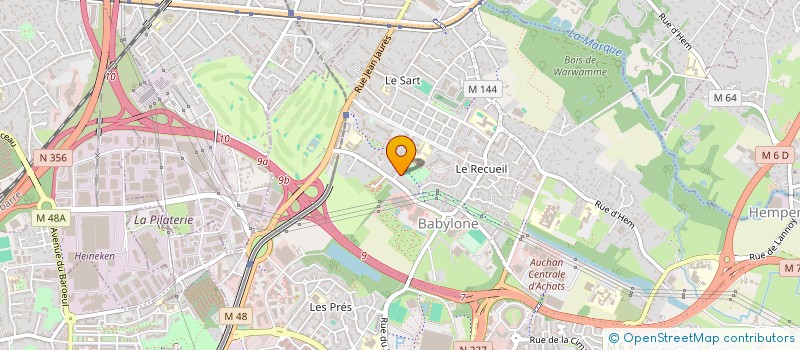 localisation de l'entreprise SCI 3 R à VILLENEUVE-D'ASCQ