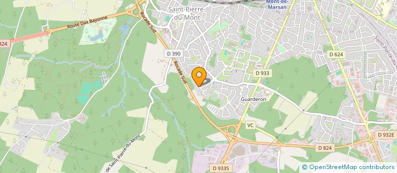 localisation de l'entreprise SCI 3 RIVIERE à RUEIL-LA-GADELIERE