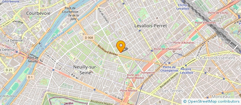 localisation de l'entreprise SCI 3 ROUVRAY à NEUILLY-SUR-SEINE
