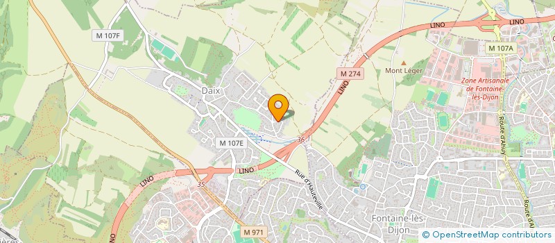 localisation de l'entreprise SCI 3 RUE ARISTIDE BRIAND  DAIX