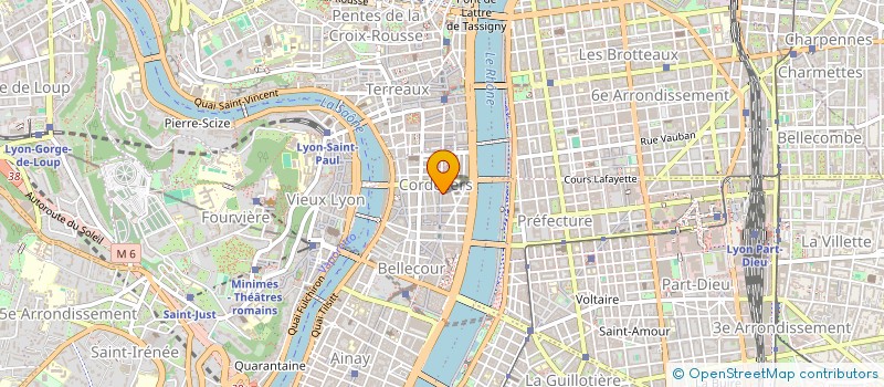 localisation de l'entreprise SCI 3 RUE CHILDEBERT  LYON