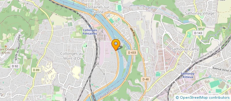 localisation de l'entreprise SCI 3 RUE DE LA REPUBLIQUE  COLLONGES-AU-MONT-D'OR