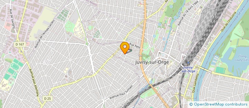 localisation de l'entreprise SCI 3 RUE DES CAILLES  JUVISY-SUR-ORGE