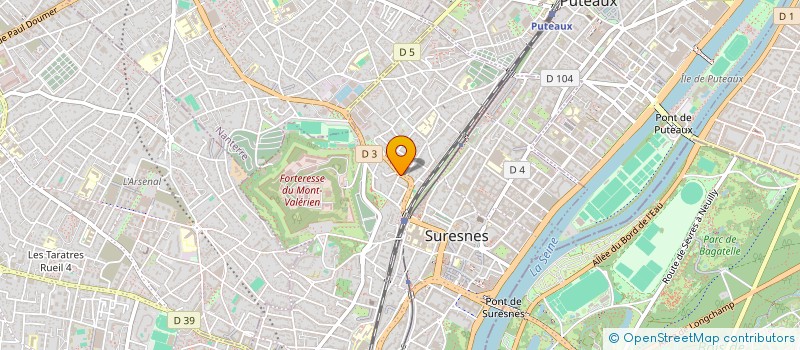 localisation de l'entreprise SCI 3 RUE DES ORPHELINS à SURESNES