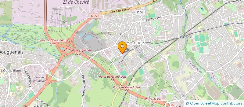 localisation de l'entreprise SCI 3 RUE DES VENELLES à BOUGUENAIS