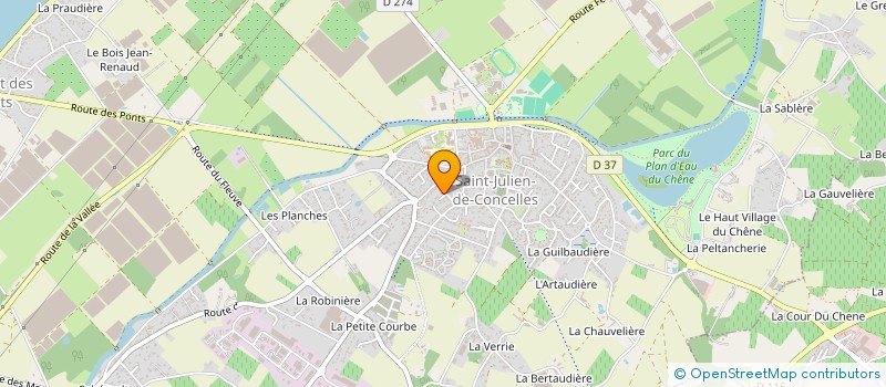localisation de l'entreprise SCI 3 RUE DU BOCAGE  SAINT-JULIEN-DE-CONCELLES
