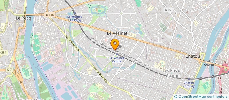 localisation de l'entreprise SCI 3 RUE DU MARECHAL FOCH  LE VESINET