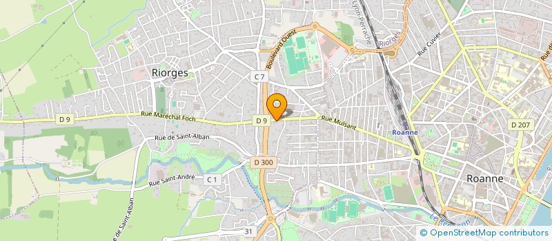 localisation de l'entreprise SCI 3 RUE FANNY à RIORGES