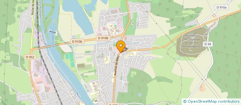 localisation de l'entreprise SCI 3 RUE LEMUD  PONT-A-MOUSSON