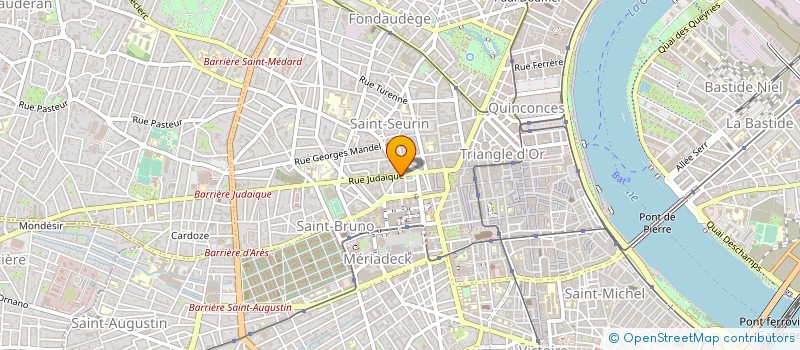 localisation de l'entreprise SCI 3 RUE MAUBEC  BORDEAUX