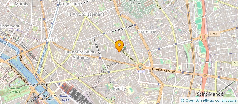 localisation de l'entreprise SCI 3 S  PARIS