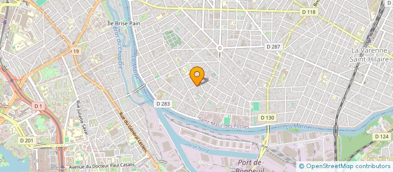 localisation de l'entreprise SCI 3 SORBIERS à SAINT-MAUR-DES-FOSSES