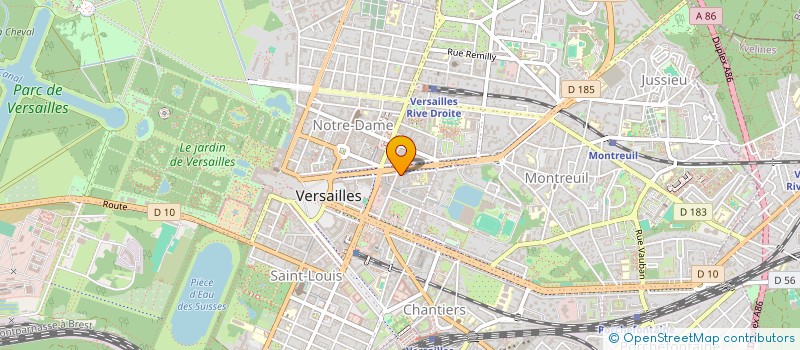 localisation de l'entreprise SCI 30 AVENUE DE SAINT CLOUD  PARIS