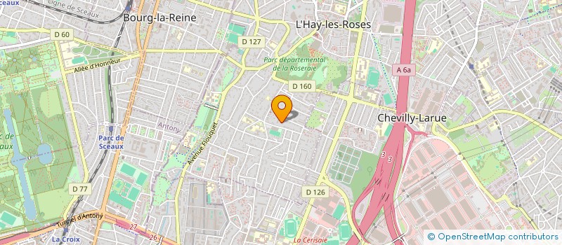 localisation de l'entreprise SCI 30 MCA  L'HAY-LES-ROSES