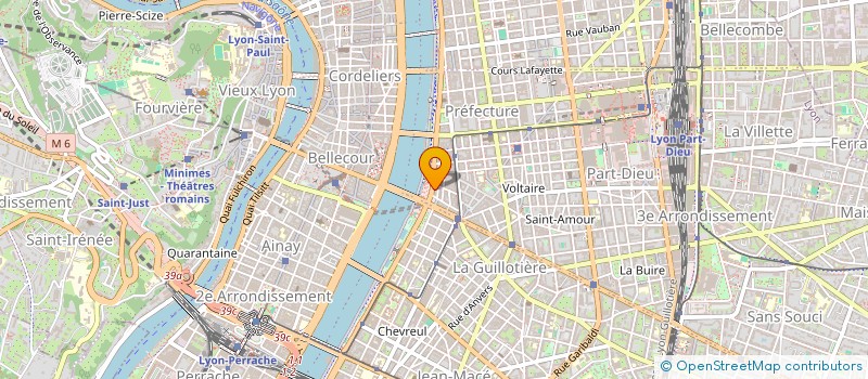 localisation de l'entreprise SCI 30 QU AUGAGNEUR  LYON