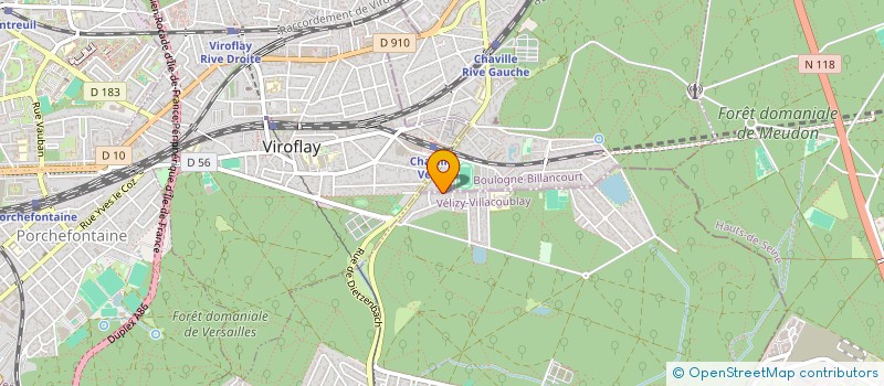 localisation de l'entreprise SCI 30 R CONSTANTINOPLE  VELIZY-VILLACOUBLAY