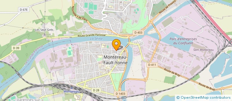 localisation de l'entreprise SCI 30 RUE DANIELLE CASANOVA à MONTEREAU-FAULT-YONNE