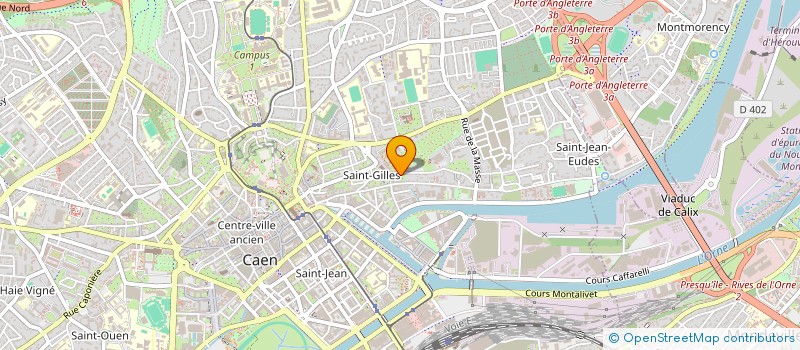 localisation de l'entreprise SCI 30 RUE DE CALIX  CAEN