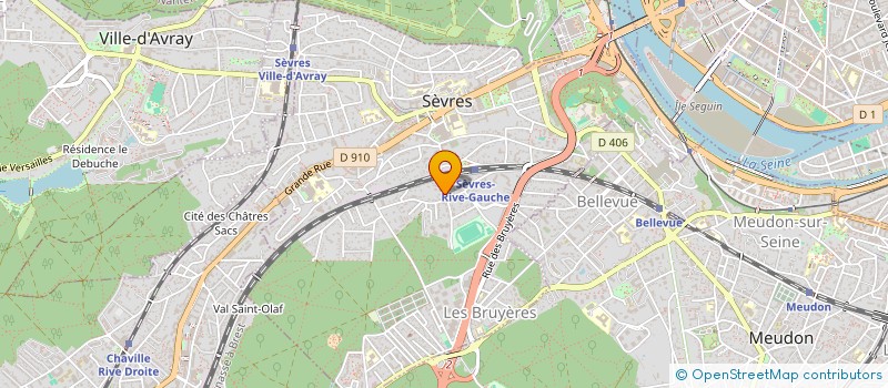 localisation de l'entreprise SCI 30 RUE DES FONTAINES A SEVRES à SEVRES