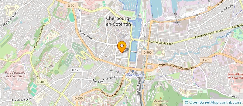 localisation de l'entreprise SCI 30 RUE FRANCOIS LA VIEILLE à CHERBOURG-EN-COTENTIN