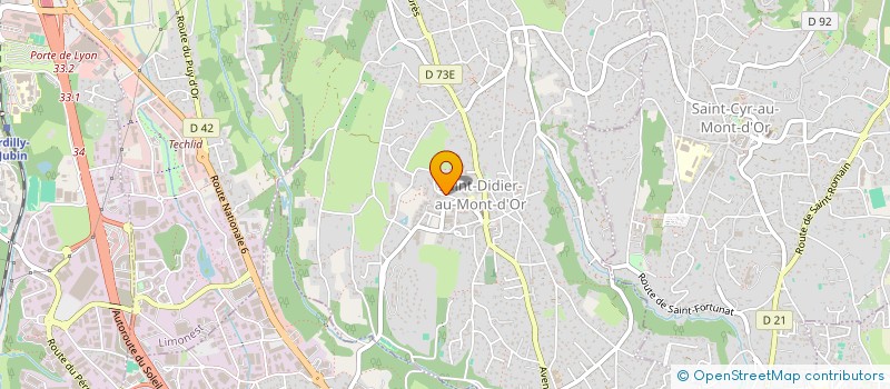 localisation de l'entreprise SCI 30 SERVIENT  LYON