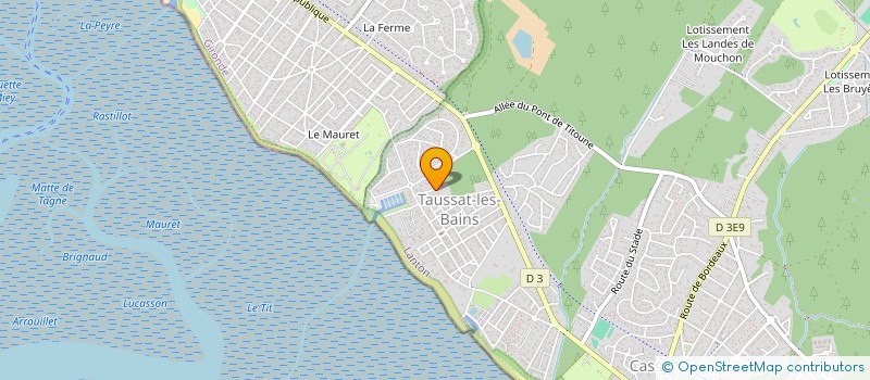 localisation de l'entreprise SCI 3000  LANTON