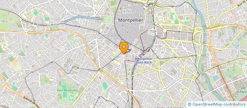 localisation de l'entreprise SCI 3000NR à MONTPELLIER