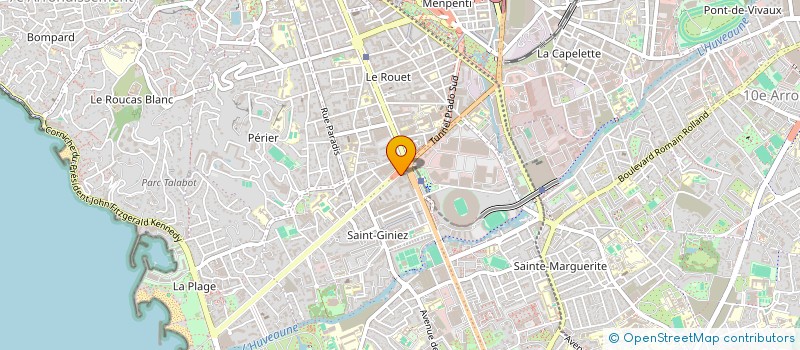 localisation de l'entreprise SCI 305 P à MARSEILLE