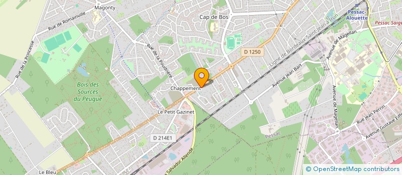 localisation de l'entreprise SCI 307  PESSAC