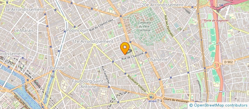 localisation de l'entreprise SCI 30LEPEU  PARIS