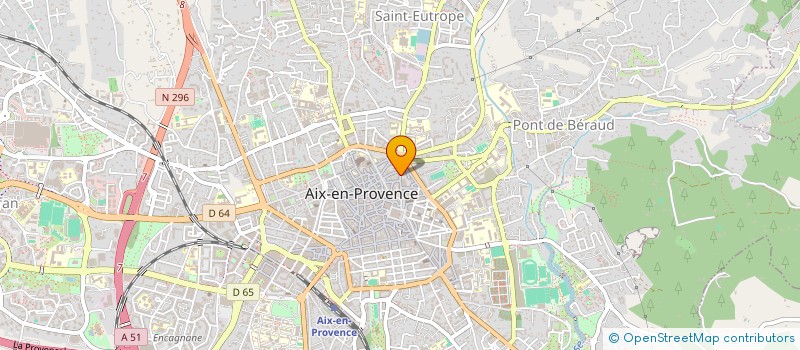 localisation de l'entreprise SCI 31-33 RUE MIGNET  AIX-EN-PROVENCE