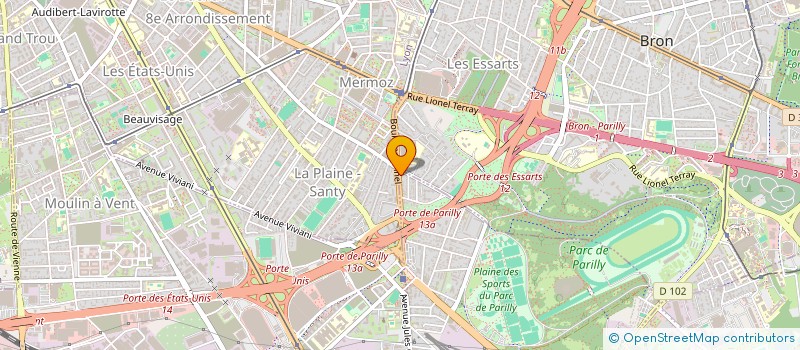 localisation de l'entreprise SCI 31  VENISSIEUX