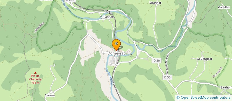 localisation de l'entreprise SCI 31 BD JEAN JAURES  SAINT GEORGES D'AURAC