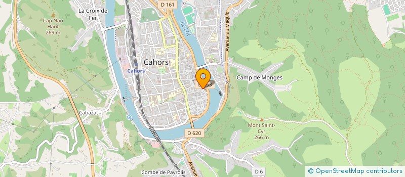 localisation de l'entreprise SCI 31 BOULEVARD GAMBETTA  CAHORS