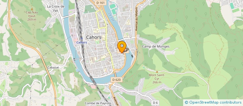 localisation de l'entreprise SCI 31 COURS VAXIS  CAHORS