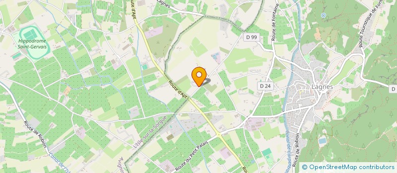 localisation de l'entreprise SCI 31 MARIDOR  LAGNES