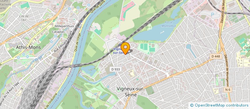 localisation de l'entreprise SCI 31 MOLIERE à VIGNEUX-SUR-SEINE