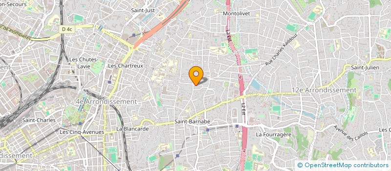 localisation de l'entreprise SCI 31 RUE DU COQ à MARSEILLE