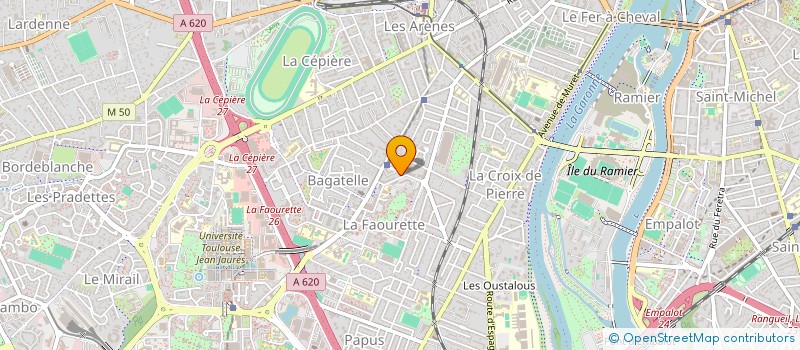 localisation de l'entreprise SCI 31 RUE JEAN MERMOZ à TOULOUSE