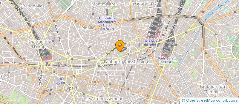 localisation de l'entreprise SCI 31A RUE DE BELLEFOND  PARIS